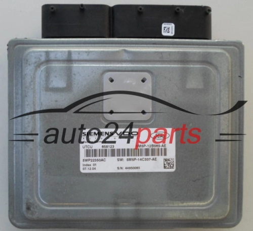 MOTORSTEUERGERÄT ECU STEUERGERÄT FORD FOCUS SIEMENS VDO 5WP22350AC, 5M5P-12B565-AE, 5M5P-14C337-AE