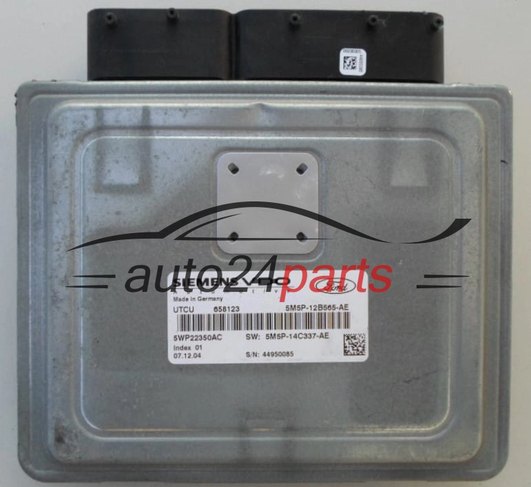MOTORSTEUERGERÄT ECU STEUERGERÄT FORD FOCUS SIEMENS VDO 5WP22350AC, 5M5P-12B565-AE, 5M5P-14C337-AE