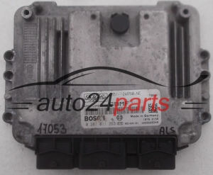CENTRALINA DO MOTORE FORD FOCUS C-MAX 1.6 TDCI, BOSCH 0 281 011 263, 0281011263, FoMoCo 4M51-12A650-NE, 4M5112A650NE