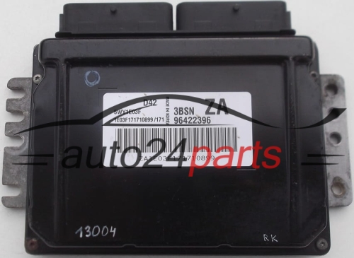 KOMPUTER STEROWNIK SILNIKA CHEVROLET LACETTI 1.6 96 422 396, 96422396, 5WY1E03F 