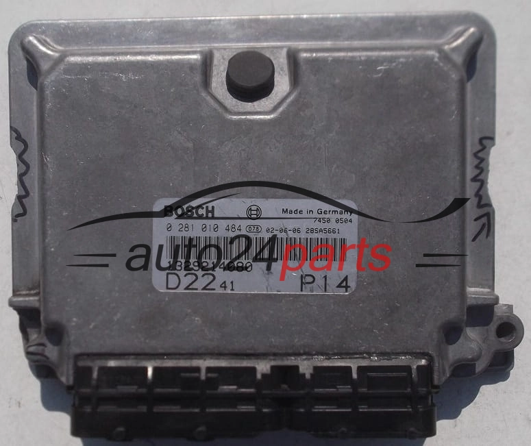 ECU CENTRALITA DE MOTOR FIAT DUCATO JUMPER BOXER 2.2 HDI BOSCH 0 281 010 484