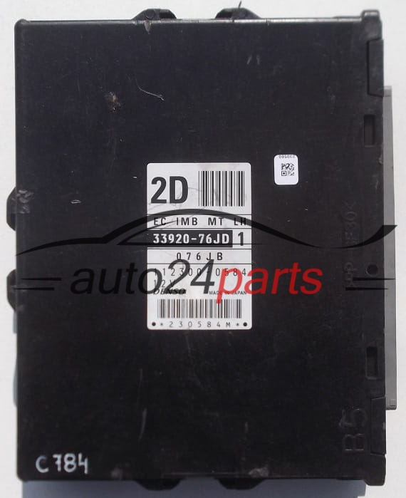 CALCULATEUR MOTEUR SUZUKI JIMNY DENSO 112300-0584, 1123000584, 33920-76JD 1, 3392076JD1