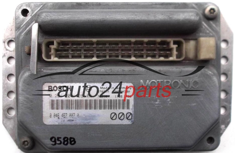 KOMPUTER STEROWNIK SILNIKA LANCIA DELTA, Y, FIAT BRAVO 1.4, BOSCH 0 261 204 428, 0261204428, 0 046 467 007 0, 00464670070