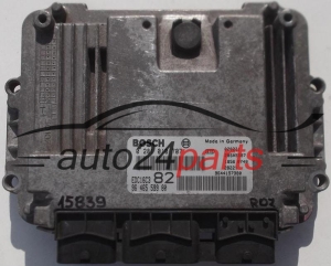 Μονάδα Ελέγχου Κινητήρα PEUGEOT 206 1.4 HDI BOSCH 0281010707 9646559980 9644157380 EDC16C3 82 28SA5587