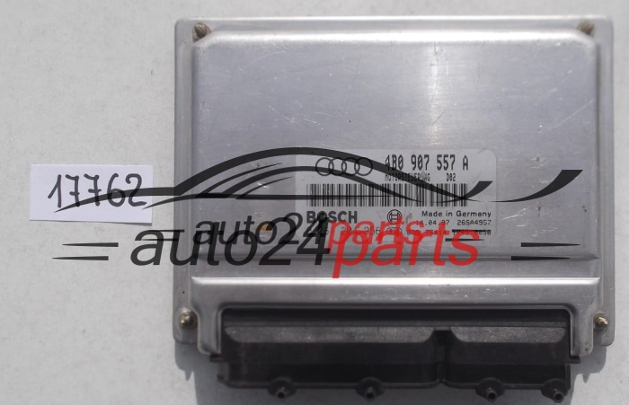 MOTORSTEUERGERÄT ECU STEUERGERÄT AUDI A6 1.8 TURBO BOSCH 0 261 204 256, 0261204256, 4B0 907 557 A, 4B0907557A