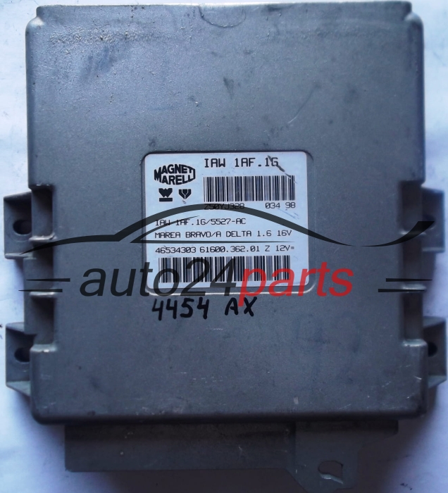 calculateur moteur pour fiat bravo, brava, marea et lancia delta 1.6 
