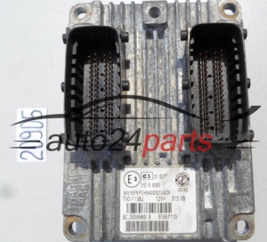 Μονάδα Ελέγχου Κινητήρα FIAT LANCIA 1.4 IAW 5SF8.P2, IAW5SF8P2, 51857110