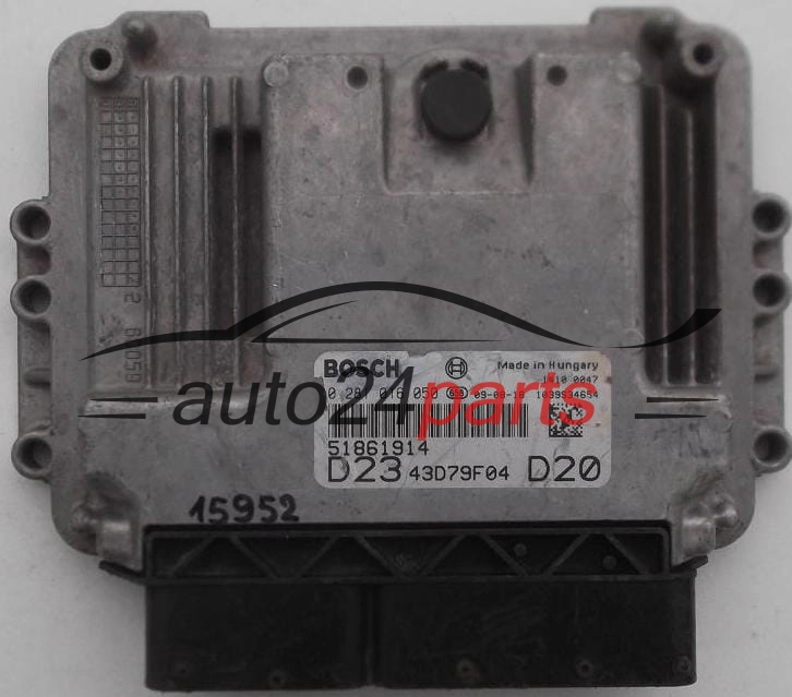 CENTRALINA DO MOTORE FIAT DUCATO JUMPER BOXER 2.3 JTD BOSCH 0 281 016 050, 0281016050, 51861914