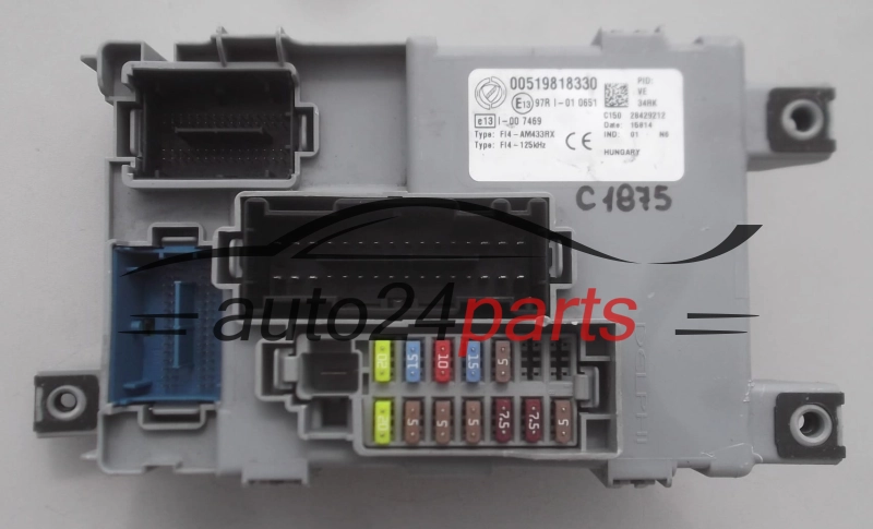 KOMFORTSTEUERGERÄT BSI FIAT 500 DELPHI 00519818330