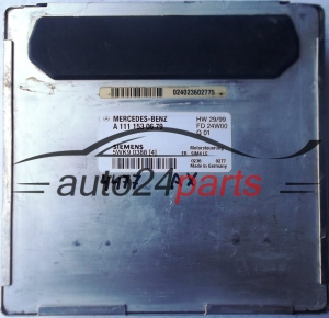 MOTORSTEUERGERÄT ECU STEUERGERAT MERCEDES W202 C200 A1111530679, 1111530679, A 111 153 06 79 SIEMENS SIM4 LE 5WK9 0388 (4) 5WK90388