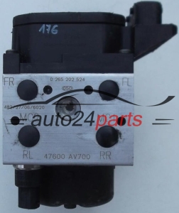 Aντλία ABS NISSAN PRIMERA BOSCH 0 265 202 524, 0265202524, 47600 AV700, 47600AV700, 0 130 108 098, 0130108098 