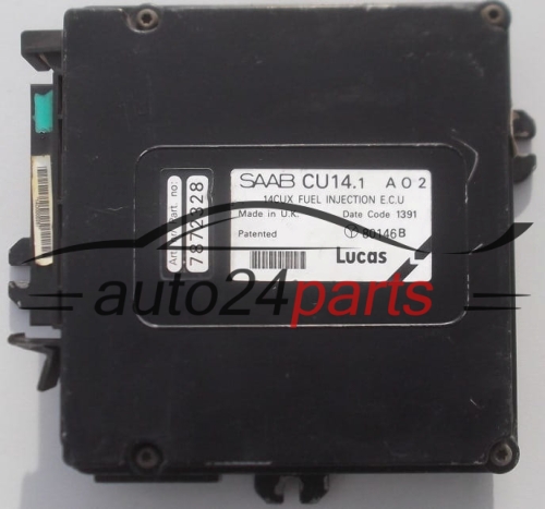 CALCULATEUR MOTEUR SAAB LUCAS 80146B, 7872328 
