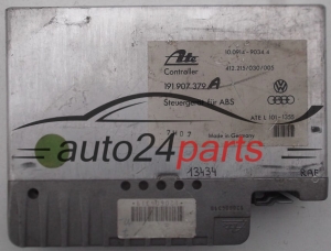 ECU CONTROLLER ABS VOLKSWAGEN GOLF ATE 10.0914-9034.4, 10091490344, VDO 412.215/030/005, 412215030005, 191 907 379 A, 191907379A 