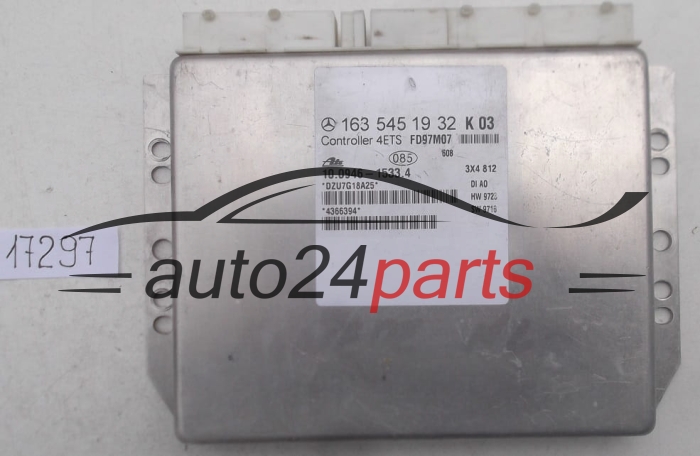 Mονάδα ελέγχου αβς MERCEDES ML320 3.2 V6 163 545 19 32