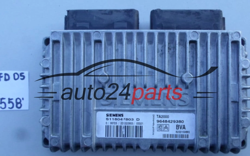 Getriebesteuergerät Steuergerät Automatik Getriebe  PEUGEOT 406 2.0 HDI SIEMENS S118047803D, S118047803 D, 9648429380