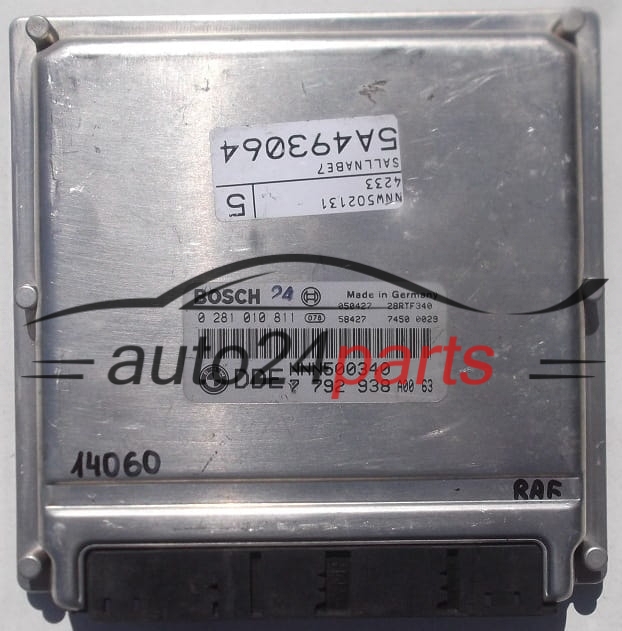 CENTRALINA MOTORE LAND ROVER FREELANDER 2.0 D BOSCH 0 281 010 811