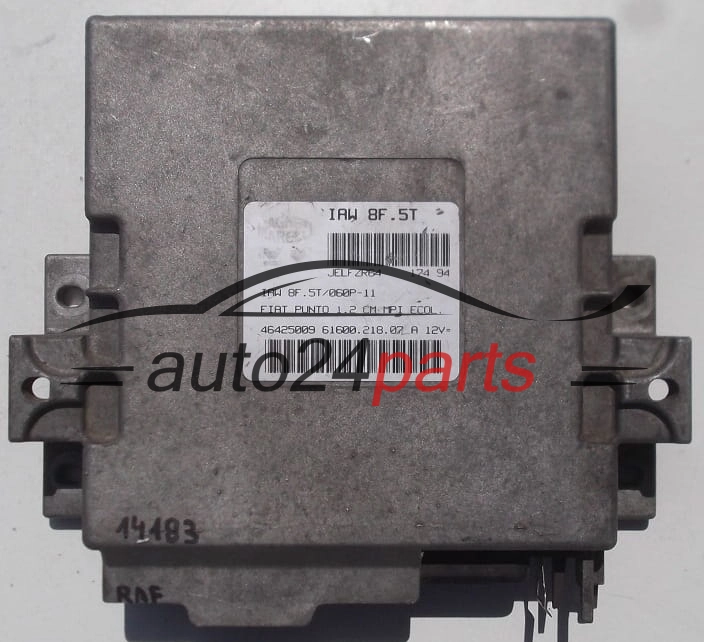 ECU CENTRALITA DE MOTOR  FIAT PUNTO 1.2 MAGNETI MARELLI IAW 8F.5T, 46425009, 61600.218.07