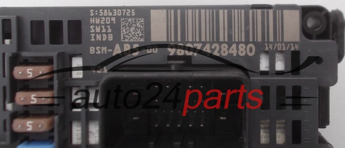 Centralina modulo comfort BSM CITROEN PEUGEOT DELPHI 9807428480
