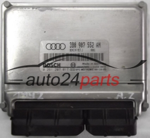 KOMPUTER STEROWNIK SILNIKA AUDI A6 2.4 AML 3B0907552AN, 3B0 907 552 AN, BOSCH 0261207017, 0 261 207 017 BENZIN ME7.1 0001 - 