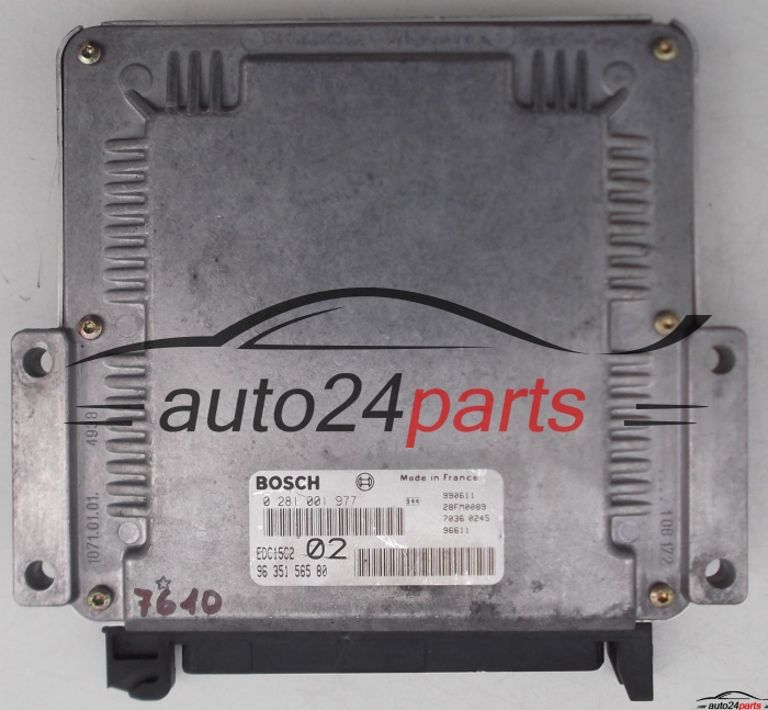 calculateur moteur pour citroen c5 et peugeot 406 2.0 hdi 