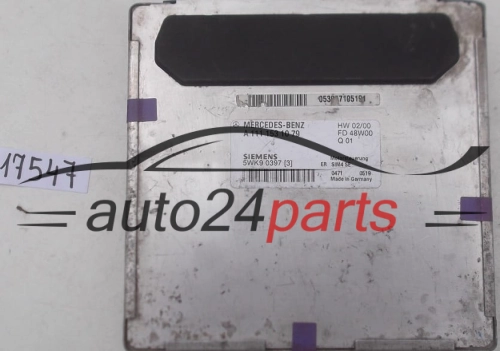 KOMPUTER STEROWNIK SILNIKA MERCEDES W203 C180 1.8 SIEMENS 5WK9 03 97, 5WK90397, A 111 153 10 79, A1111531079
