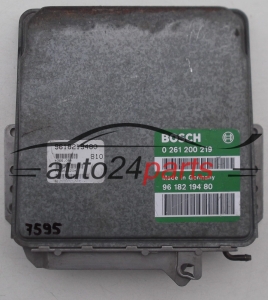 KOMPUTER STEROWNIK SILNIKA CITROEN XM 2.0 TURBO BOSCH 0 261 200 219, 0261200219, 9609565480 -