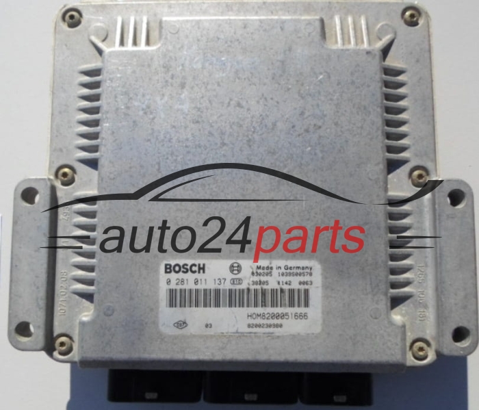 CENTRALINA DO MOTORE RENAULT 0281011137 8200051666