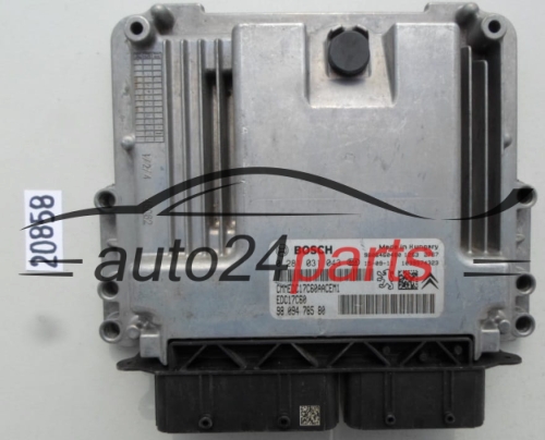 CALCULATEUR MOTEUR CITROEN PEUGEOT 1.6 HDI BOSCH 0 281 031 043, 0281031043, 98 094 785 80, 9809478580 