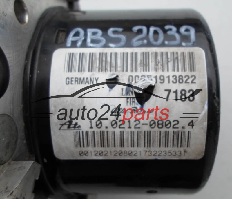 Αντλία αβς  FIAT LANCIA ALFA ROMEO GULIETTA 00051913822, ATE 10.0212-0802.4