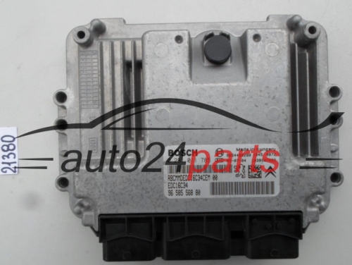 KOMPUTER STEROWNIK SILNIKA CITROEN C3 1.4 HDI BOSCH 0 281 011 785, 0281011785, 96 567 098 80, 9656709880, 9654490280, EDC16C34