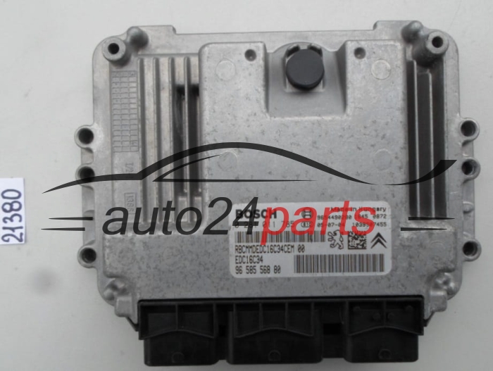 KOMPUTER STEROWNIK SILNIKA CITROEN C3 1.4 HDI BOSCH 0 281 011 785, 0281011785, 96 567 098 80, 9656709880, 9654490280, EDC16C34