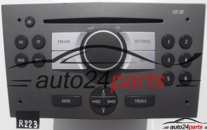 RADIO CD OPEL ASTRA 7 644 221 310 / 7644221310 / 13 190 856 YY / 13190856YY / CD30 