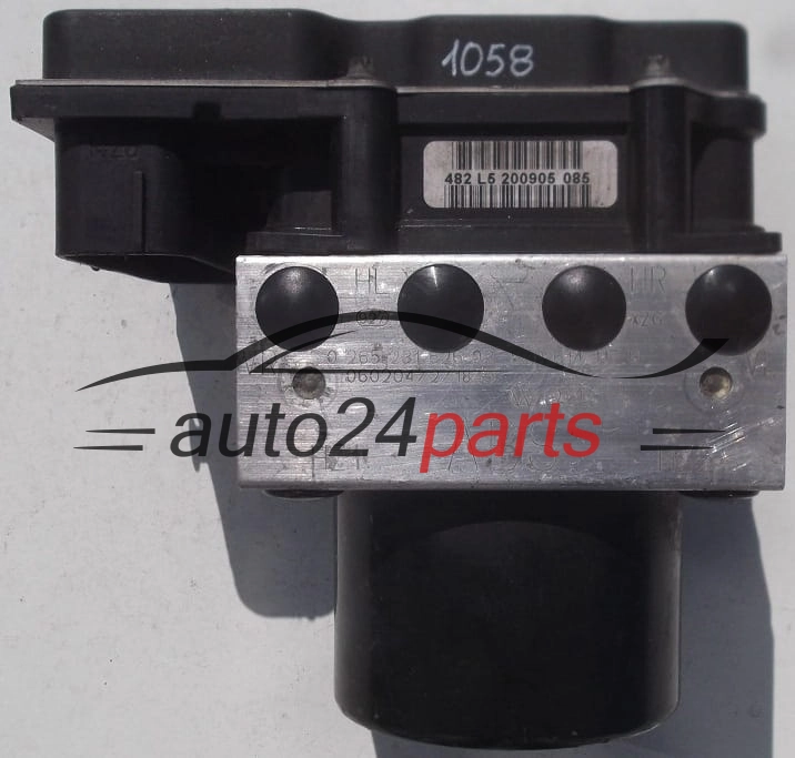 ABS CENTRALINA POMPA VOLKSWAGEN FOX POLO 0 265 231 626, 0265231626, 5Z0 614 117 B, 5Z0614117B, 0 265 800 468, 0265800468 
