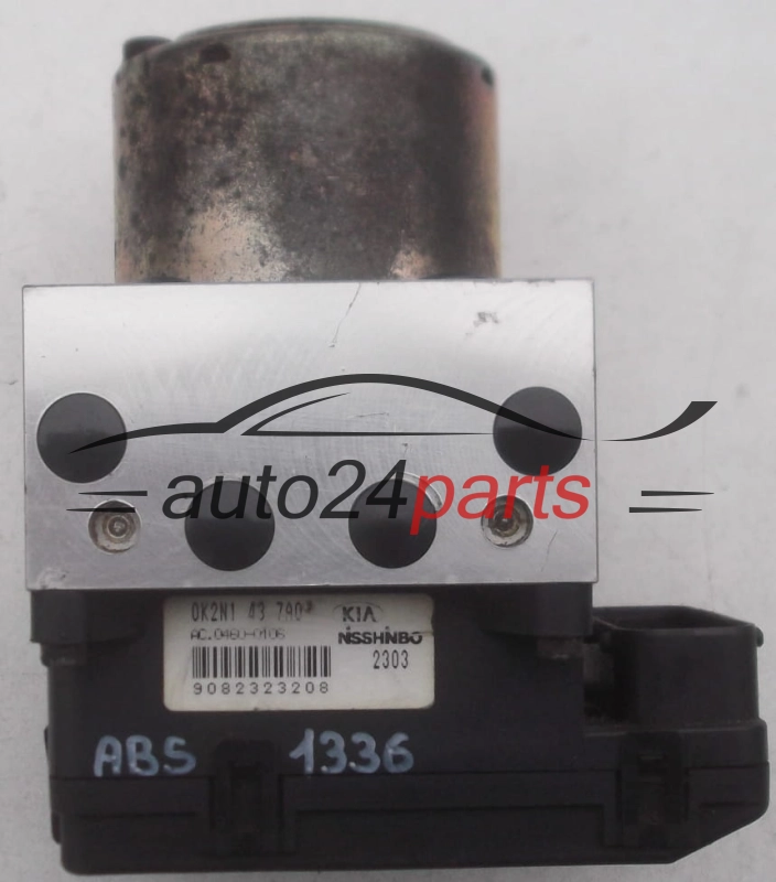 ABS CENTRALINA POMPA KIA SHUMA SEPHIA NISSHINBO AC.0460-0106, AC04600106, 0K2N1 43 7A0, 0K2N1437A0, 2303