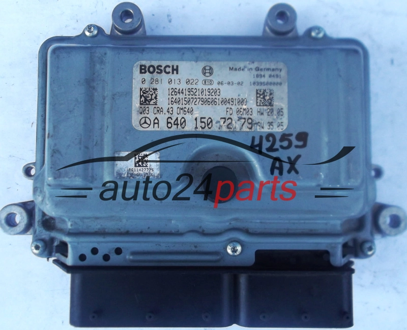 calculateur moteur pour mercedes