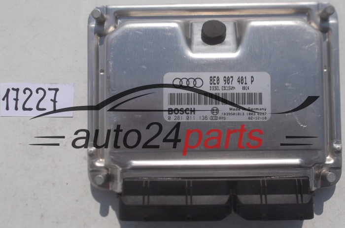Μονάδα Ελέγχου Κινητήρα AUDI A6 2.5 TDI BOSCH 0 281 011 136