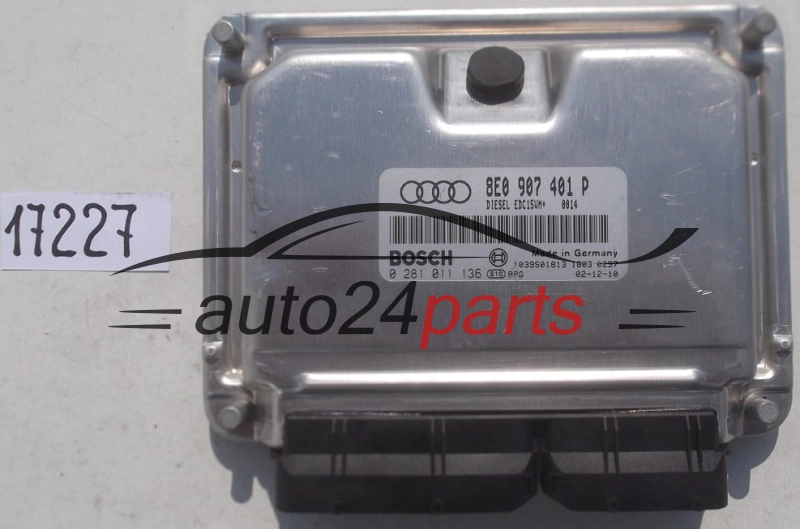 Μονάδα Ελέγχου Κινητήρα AUDI A6 2.5 TDI BOSCH 0 281 011 136