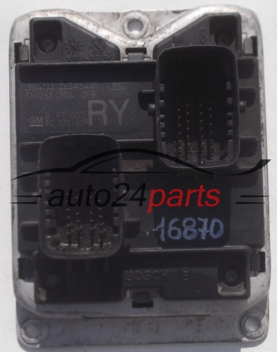 ECU CENTRALITA DE MOTOR OPEL CORSA B 1.0 X10XE BOSCH 0 261 204 058, 0261204058, GM 90 532 609 RY, 90532609RY, 90532609