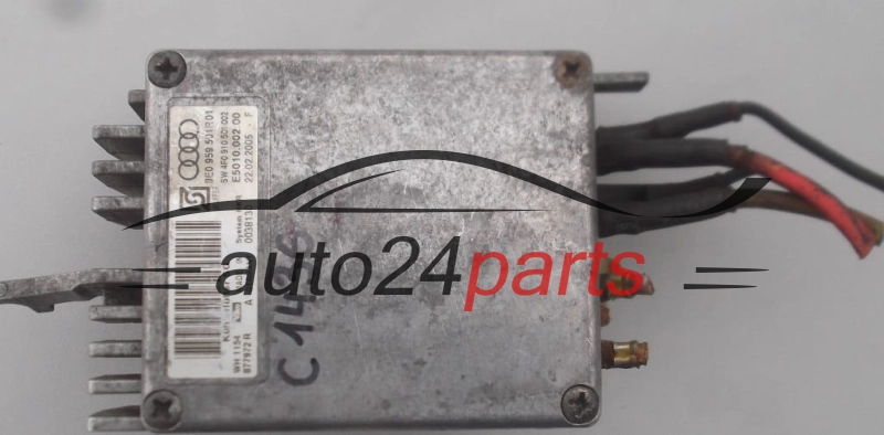 CENTRALKA STEROWNIK WENTYLATOROW AUDI A4 2.0 8E0 959 501 R, 8E0959501R 