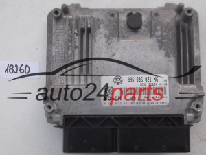 KOMPUTER STEROWNIK SILNIKA VOLKSWAGEN PASSAT 1.9 TDI BOSCH 0 281 013 437, 0281013437, 03G 906 021 NG, 03G906021NG, EDC16U34 - 