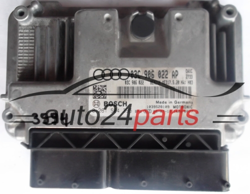 calculateur moteur pour audi