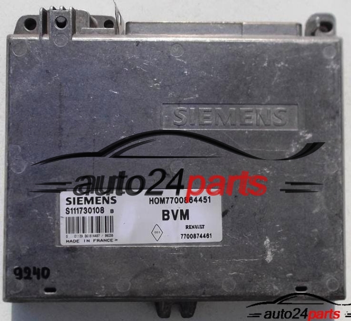 ΜΟΝΑΔΑ ΕΛΕΓΧΟΥ ΚΙΝΗΤΗΡΑ RENAULT MEGANE 1.4, SIEMENS S111730108B, HOM7700864451, 7700874461 BVM