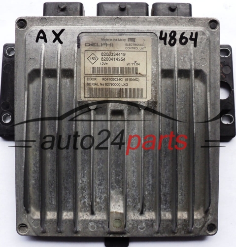 CENTRALINA DO MOTORE RENAULT MEGANE SCENIC 1.5 DCI DELPHI R0410B024C, 8200334419, 8200414354