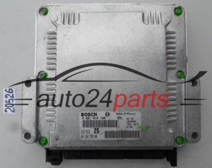 KOMPUTER STEROWNIK SILNIKA PEUGEOT 406 2.0 HDI 9636255980 BOSCH 0281010166 EDC15C2 25 -  