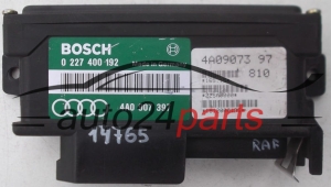 KOMPUTER STEROWNIK SILNIKA AUDI BOSCH 0 227 400 192, 0227400192, 4A0 907 397, 4A0907397 -  14765, 14956, 15097, 15333