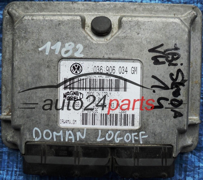 ECU CENTRALITA DE MOTOR SEAT IBIZA 1.4 16V GRZ  036906034GM, IAW4MVGM
