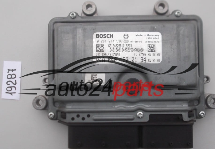 MERCEDES, BOSCH 0 281 014 536, BOSCH 0281014536, A 640 150 01 34, A6401500134