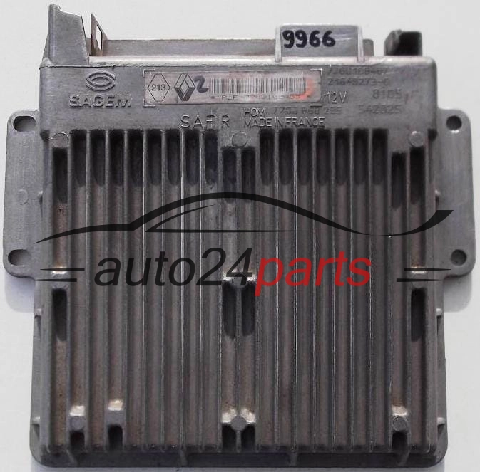 KOMPUTER STEROWNIK SILNIKA RENAULT CLIO 1.2, HOM7700868295, 7700108487, 21649273-0, PLF 7700108455 