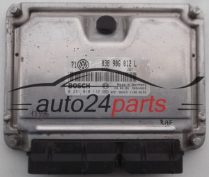 KOMPUTER STEROWNIK SILNIKA VW VOLKSWAGEN GOLF BORA 1.9 TDI AHF 038906012L, 038 906 012 L BOSCH 0281010112, 0 281 010 112, DIESEL 2812, 28SA4242 -  