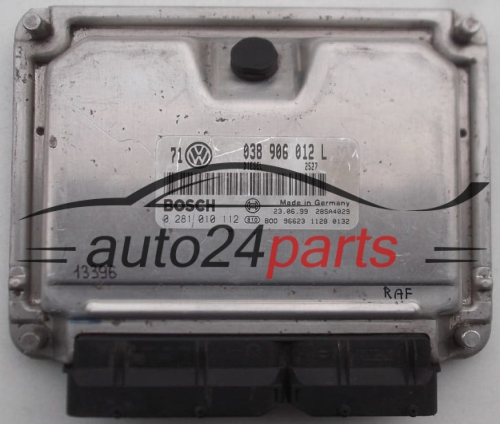 KOMPUTER STEROWNIK SILNIKA VW VOLKSWAGEN GOLF BORA 1.9 TDI AHF 038906012L